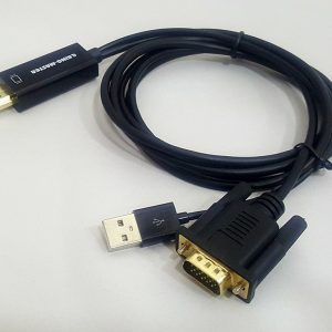 CÁP HDMI -> VGA + USB KINGMASTER (KY-H129B)