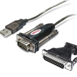 CÁP USB 2.0 -> COM 9 + ĐĐ COM 9 -> COM 25 UNITEK (Y-105A)