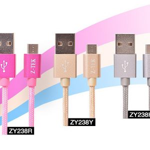 CÁP USB 2.0 -> MICRO USB 1M Z-TEK (ZY238Y)